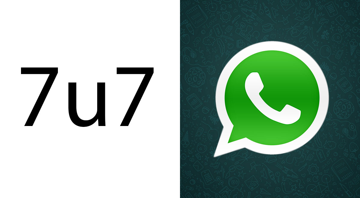 WhatsApp Qu significa 7u7 y cu ndo debo usarlo aplicaci n