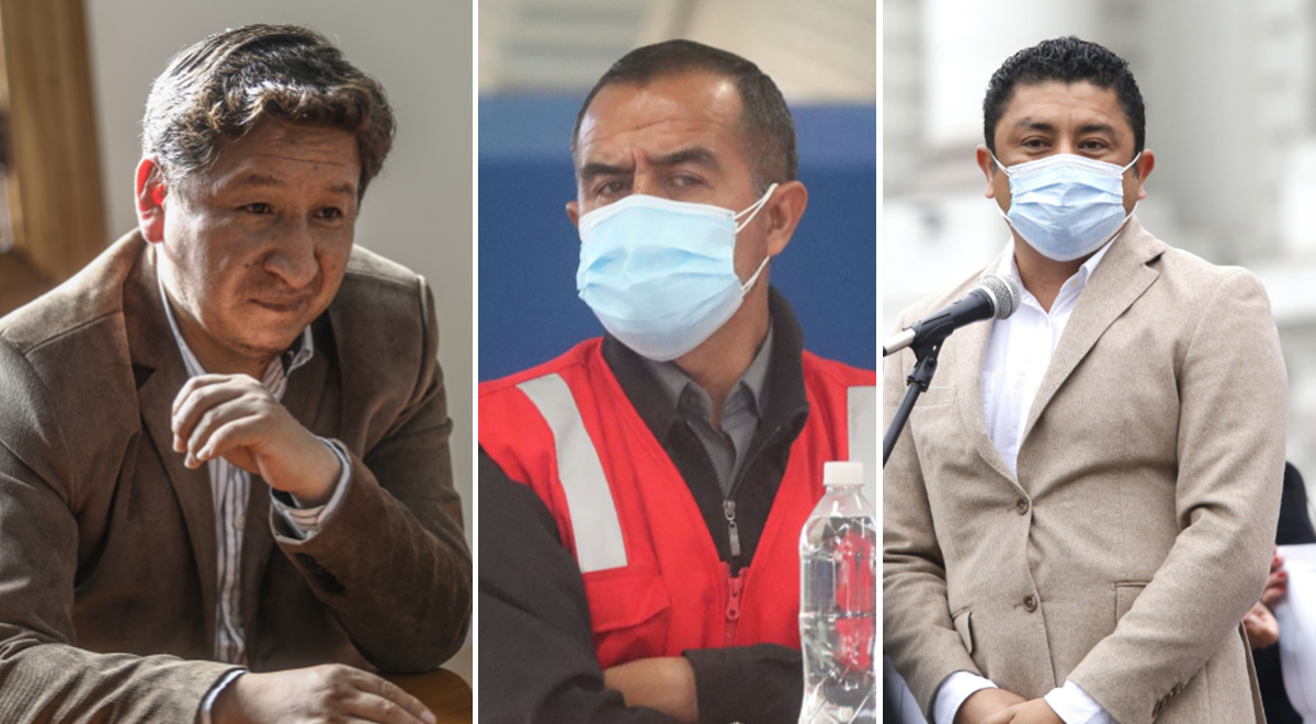 Guido Bellido, Iber Maraví y Guillermo Bermejo guardan silencio tras