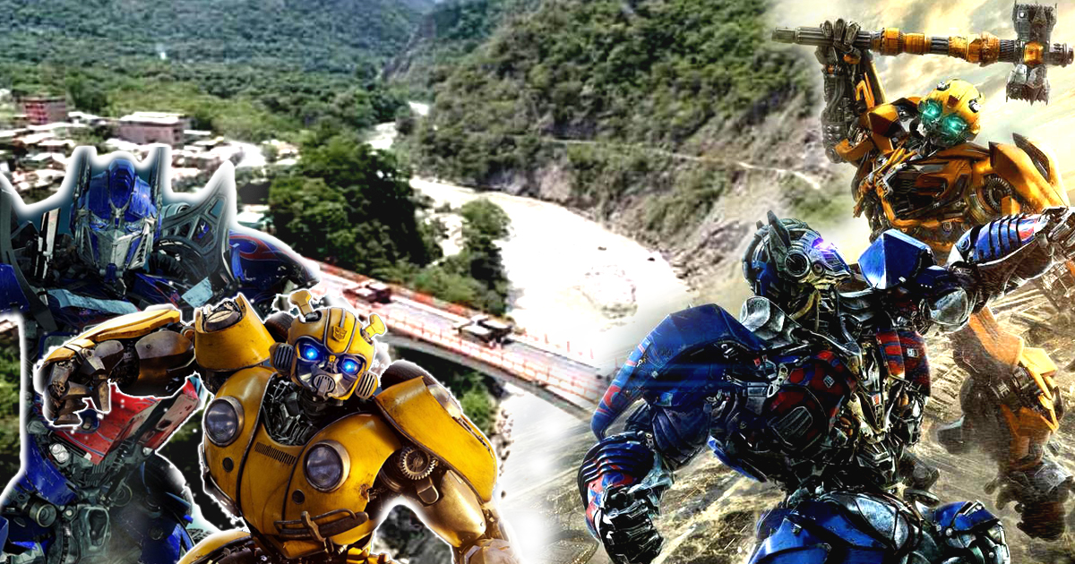 Transformers en Perú Machu Picchu Las grabaciones llegaron a su fin