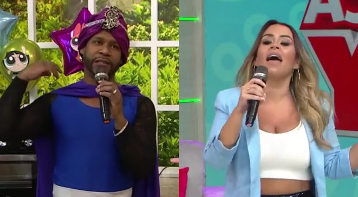 Giselo se viste de villano de las Chicas Superpoderosas, y Ethel lo trolea: "Vas a dar el horóscopo"