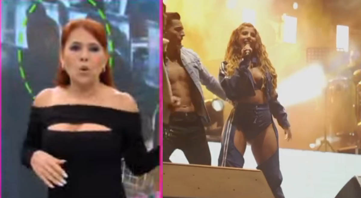 Magaly Medina Cuestiona A Yahaira Plasencia ¿quién Te Engañó Que Cantas Bonito Video El