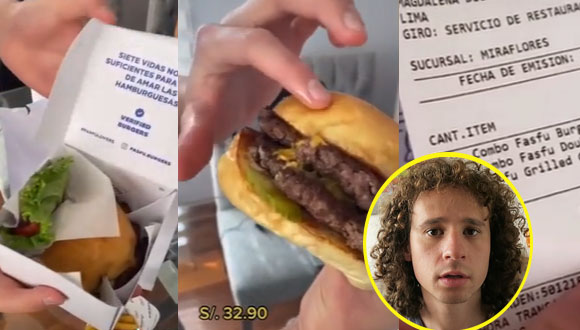 TikTok Viral: Peruano Compra Hamburguesa Del Youtuber Luisito Comunica ...