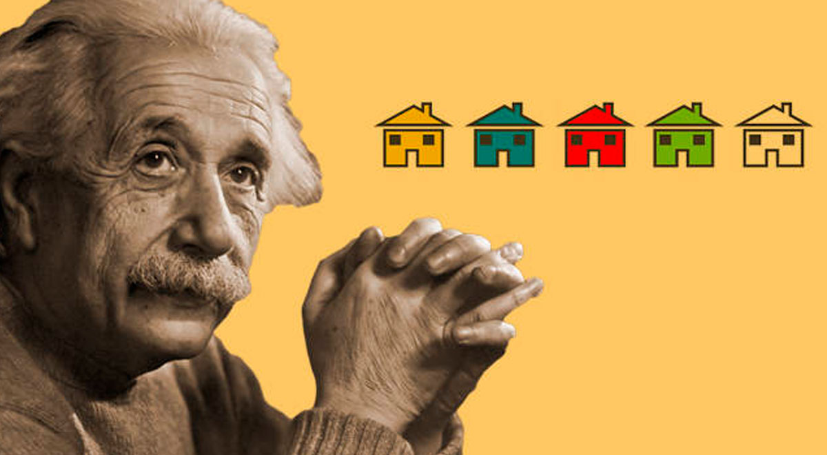 ¿Quién es el dueño del pez? Descubre el acertijo de Albert Einstein en