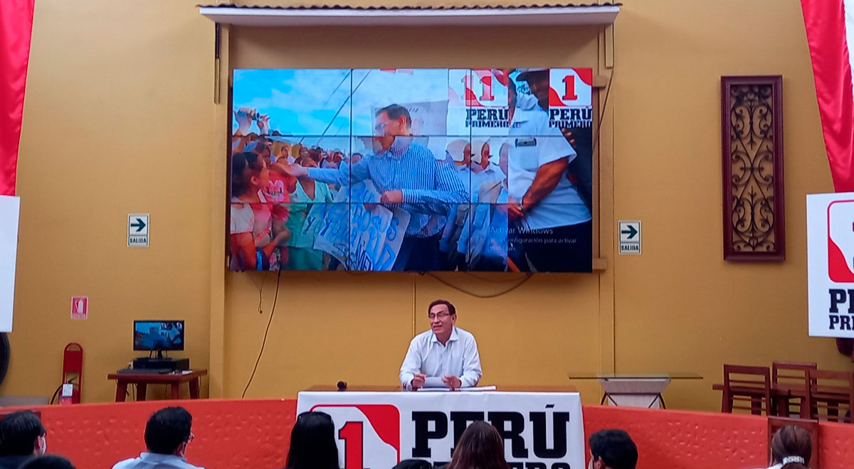 Martín Vizcarra Presentó Nuevo Partido Político Perú Primero El Popular 