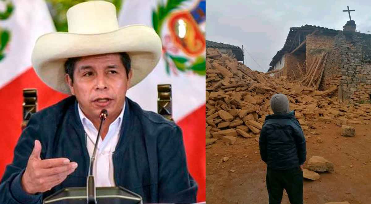 Terremoto En Amazonas Pedro Castillo Dará Apoyo A Damnificados Por