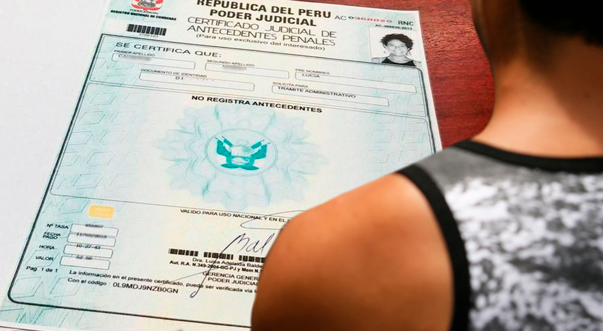 antecedentes penales cómo y dónde tramitar mi certificado original