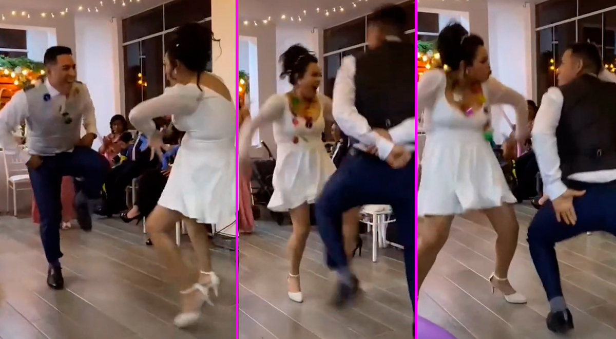 TikTok viral: Novios celebran su matrimonio civil a ritmo de 'Eso Tilín ...
