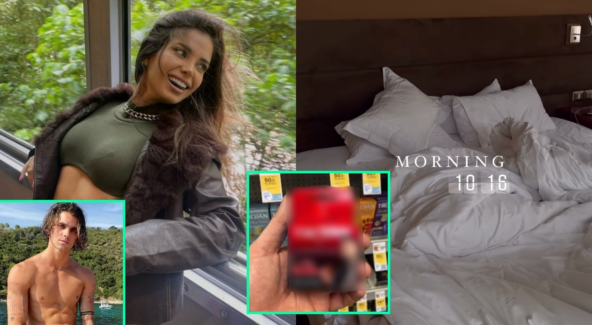 Flavia Laos sorprende al mostrar cómo terminó su cama en viaje con Jay  Alvarrez y él no se queda atrás