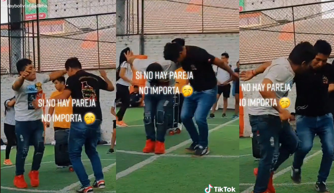 Peruanos sorprenden bailando huayno y sus peculiares movimientos son un éxito en TikTok
