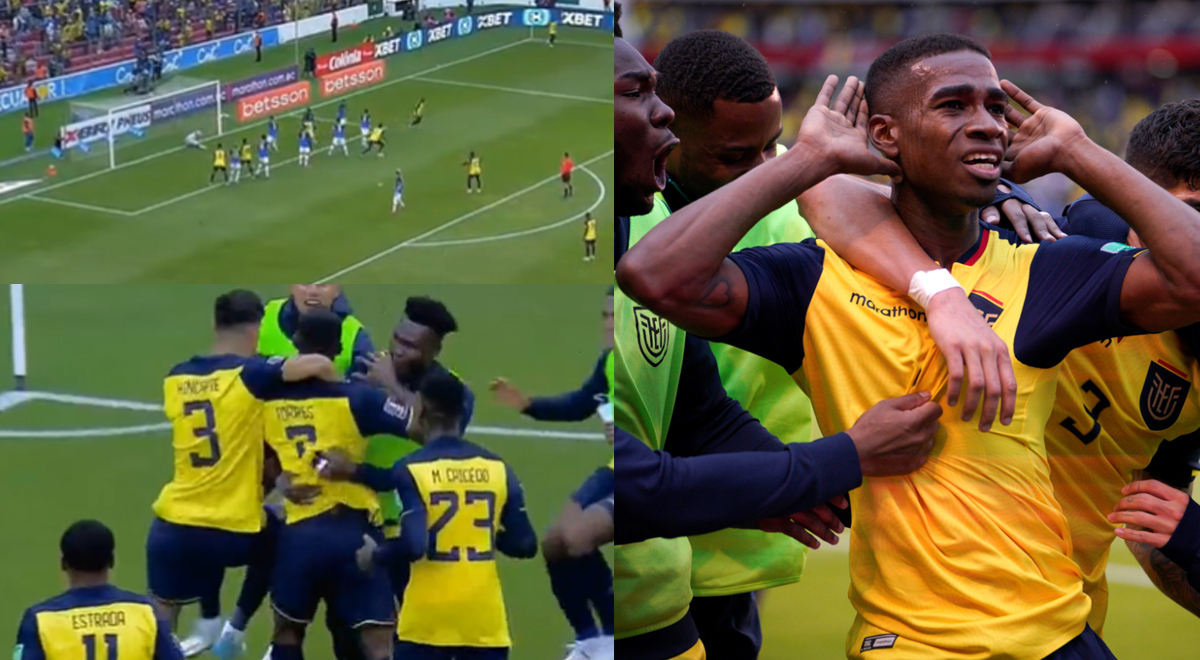 Brasil dejó escapar el triunfo: Ecuador lo empató 1-1 sobre el final con cabezazo de Félix Torres [VIDEO]