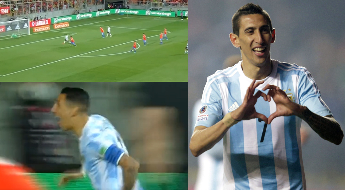 La altura no sirvió de nada: Ángel Di María puso el 1-0 de Argentina sobre Chile con golazo [VIDEO]