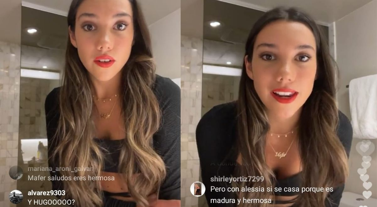 Mafer Neyra Instagram Hace Transmisión En Vivo Y Recuerdan A Hugo García Con Alessia Rovegno 4306