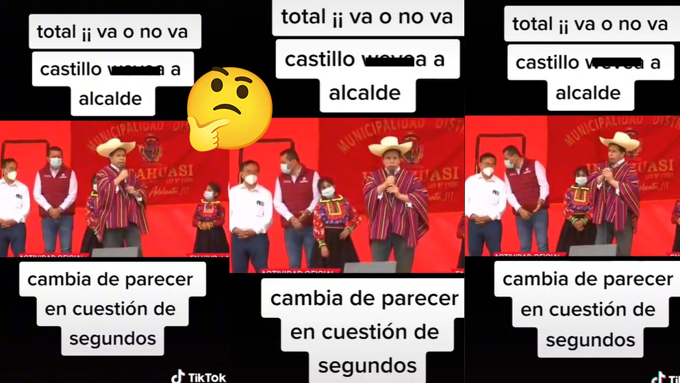 Pedro Castillo TikTok Viral: Presidente Invita A Alcalde Distrital De ...