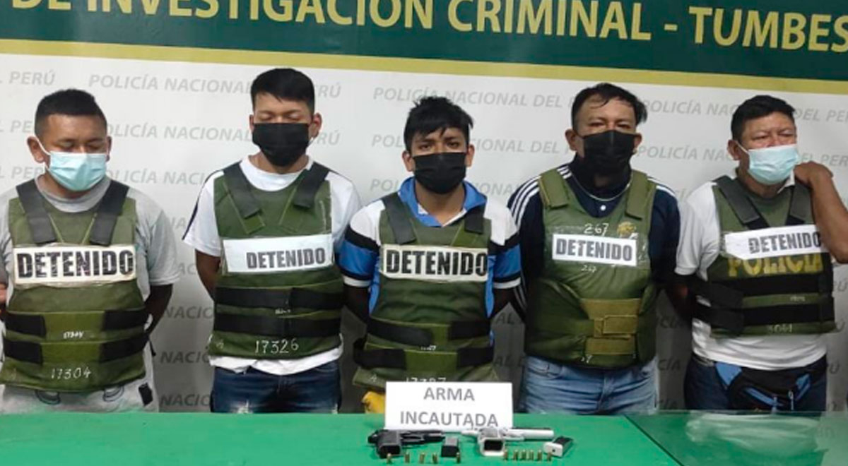 PNP Captura A 5 Integrantes De La Banda Los Finos De La Frontera | PNP ...