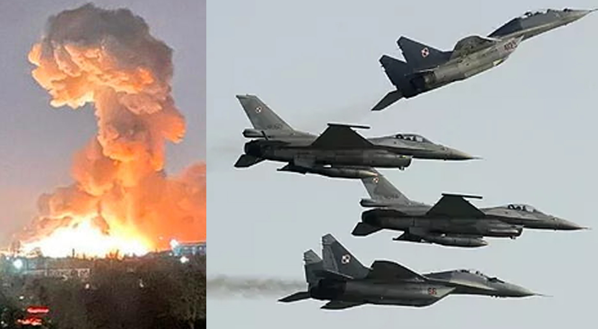 Polska oferuje wszystkie samoloty bojowe MiG-29 skonfliktowanej z Rosją Ukrainie, militarnie Władimir Putin