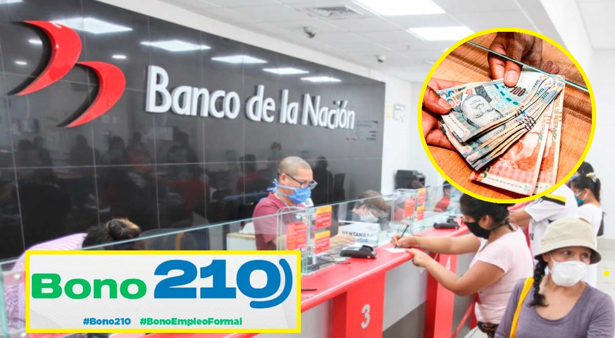 Bono 210 Banco de la Nación consulta link oficial cronograma de pagos