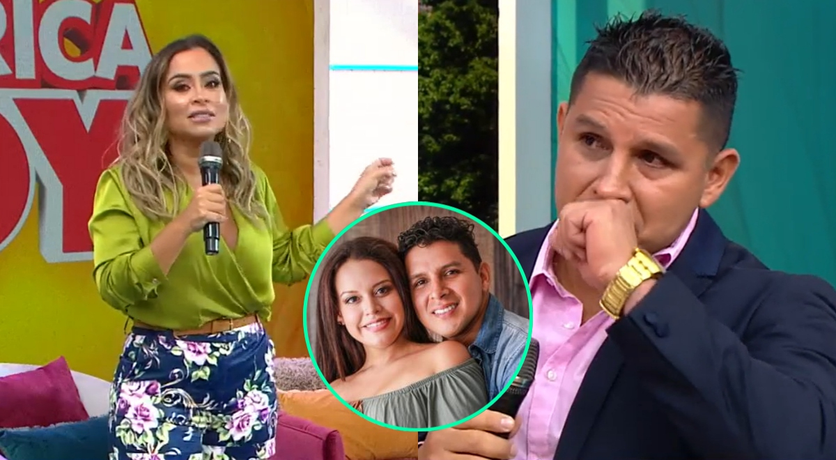Néstor Villanueva Ethel Pozo revela que cantante lloró detrás de