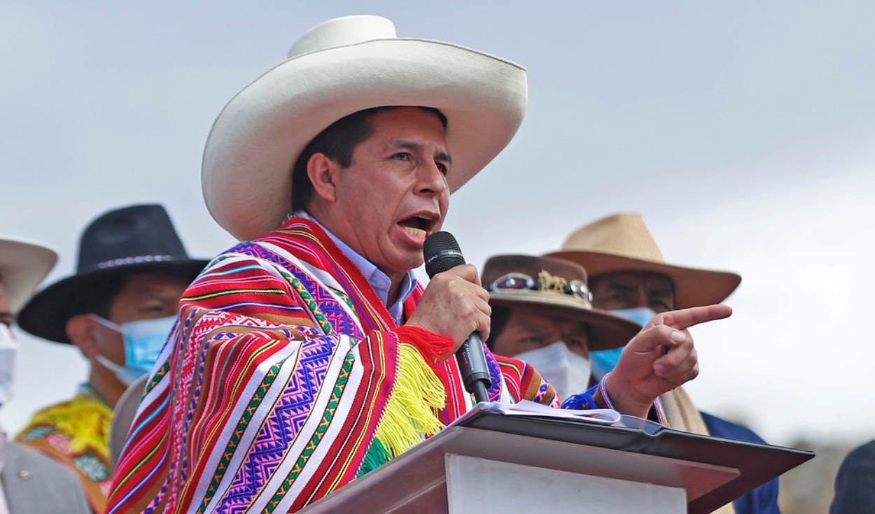 Pedro Castillo anuncia que presentará proyecto de ley para referéndum ...