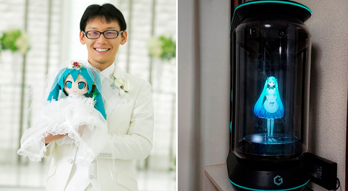 Akihiko Kondo hombre que se casó con un holograma Hatsune Miku ya no
