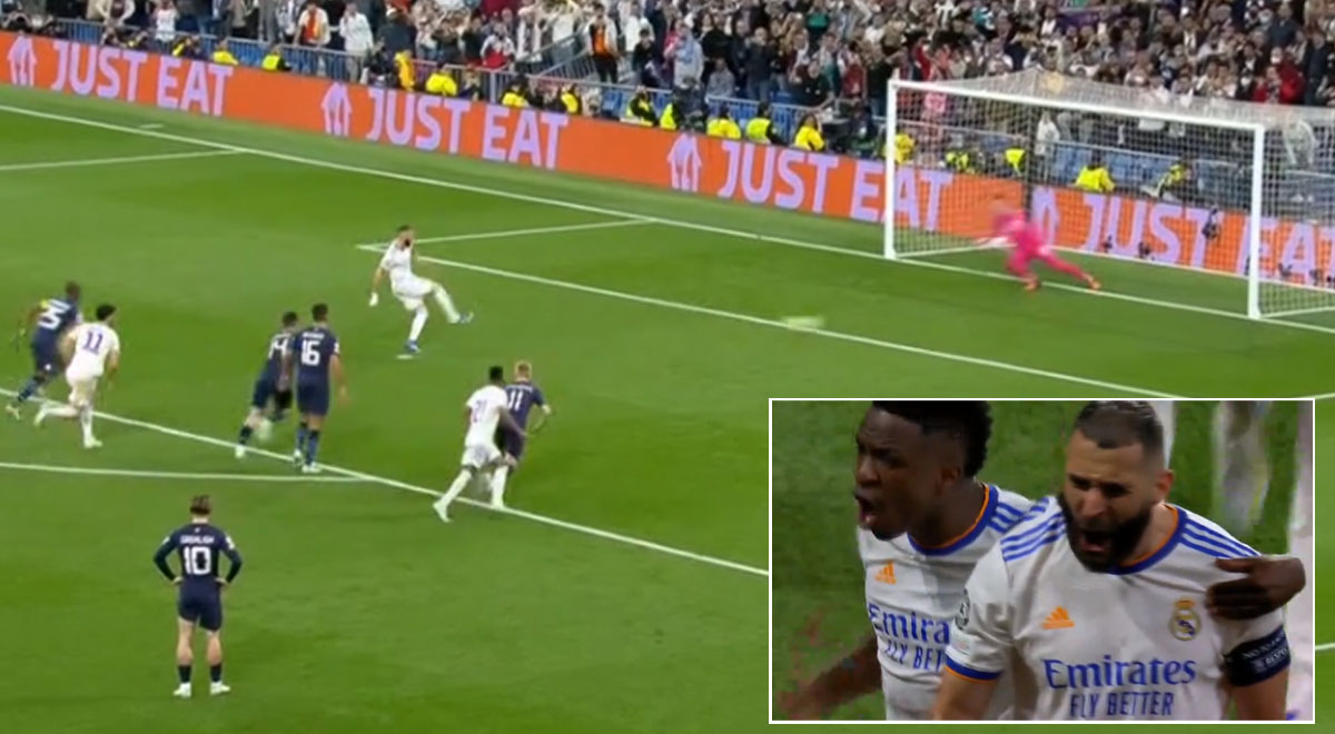 Real Madrid vs. Manchester City: ver GOL de penal de Karim Benzema para ...