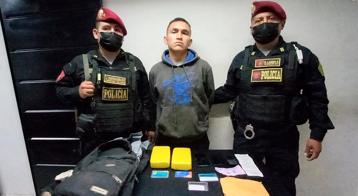 La Victoria: PNP detiene a sujeto que llegaba desde Pichanaki con dos ...