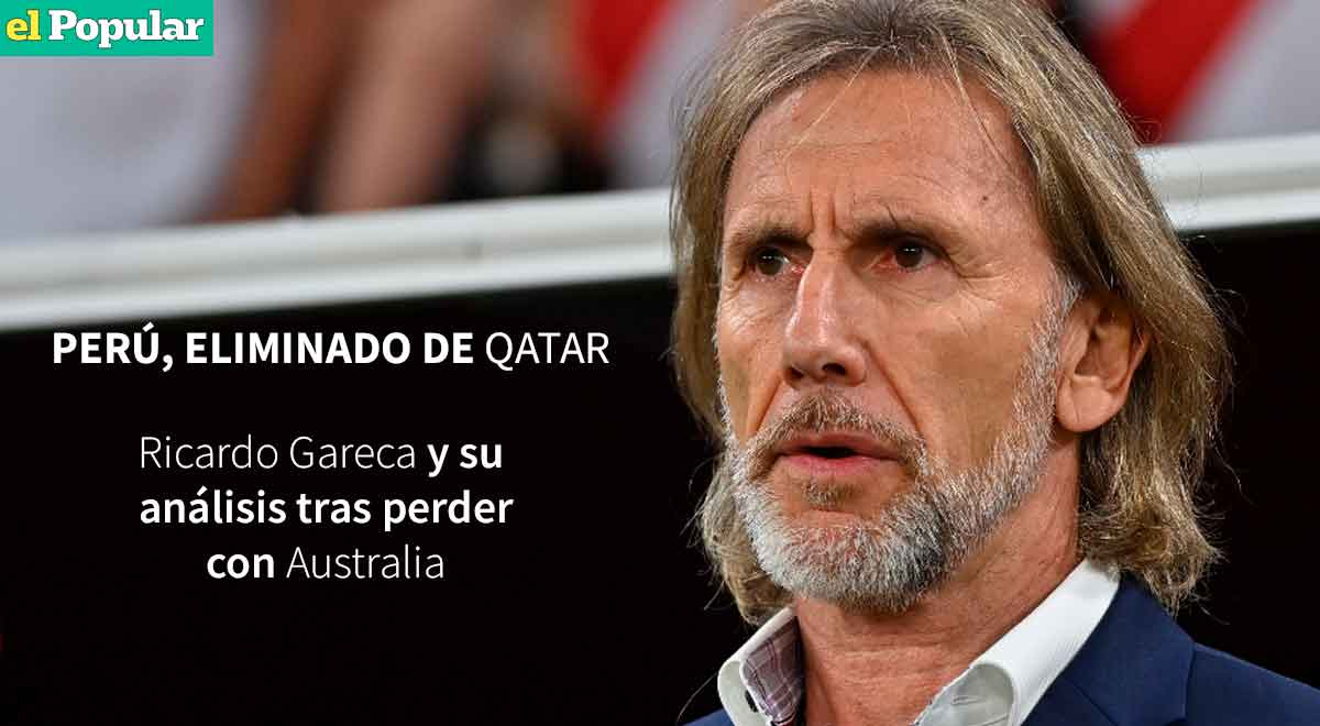 Ricardo Gareca En Conferencia De Prensa Tras Triunfo De Australia En ...