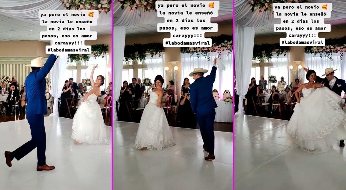 Tiktok Viral Recién Casados Sorprenden A Sus Invitados A Ritmo De Una Marinera Norteña ¡eso