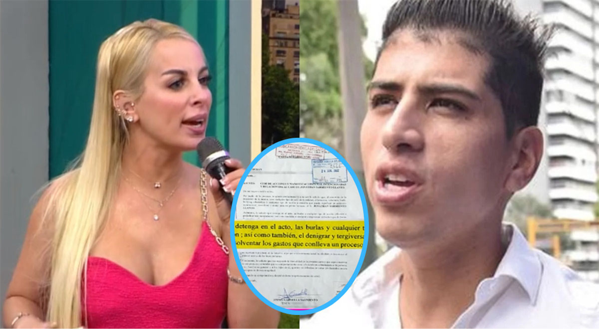 Dalia Duran Recibe Carta Notarial De La Familia De John Kelvin No Puede Denigrar Video El 2892