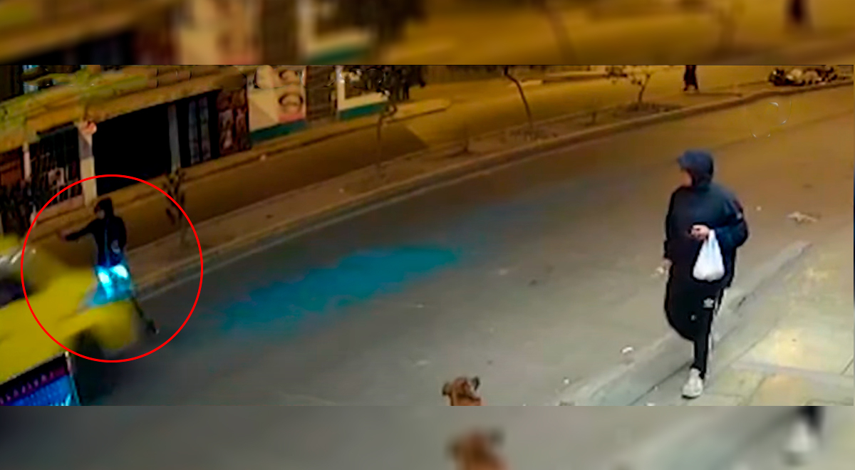 VMT: colectivo informal atropella a joven y se da a la fuga [VIDEO ...