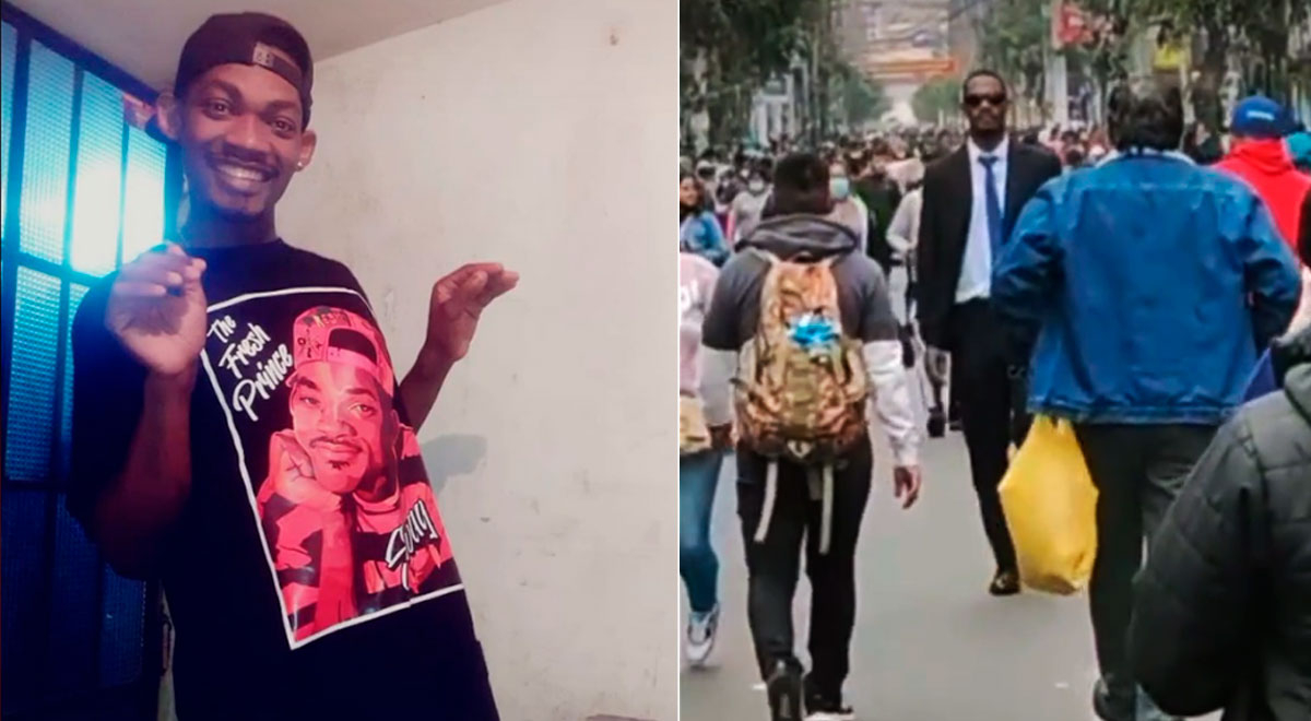 TikTok viral video: Venezuelan Will Smith does his thing in the Gamarra commercial emporium