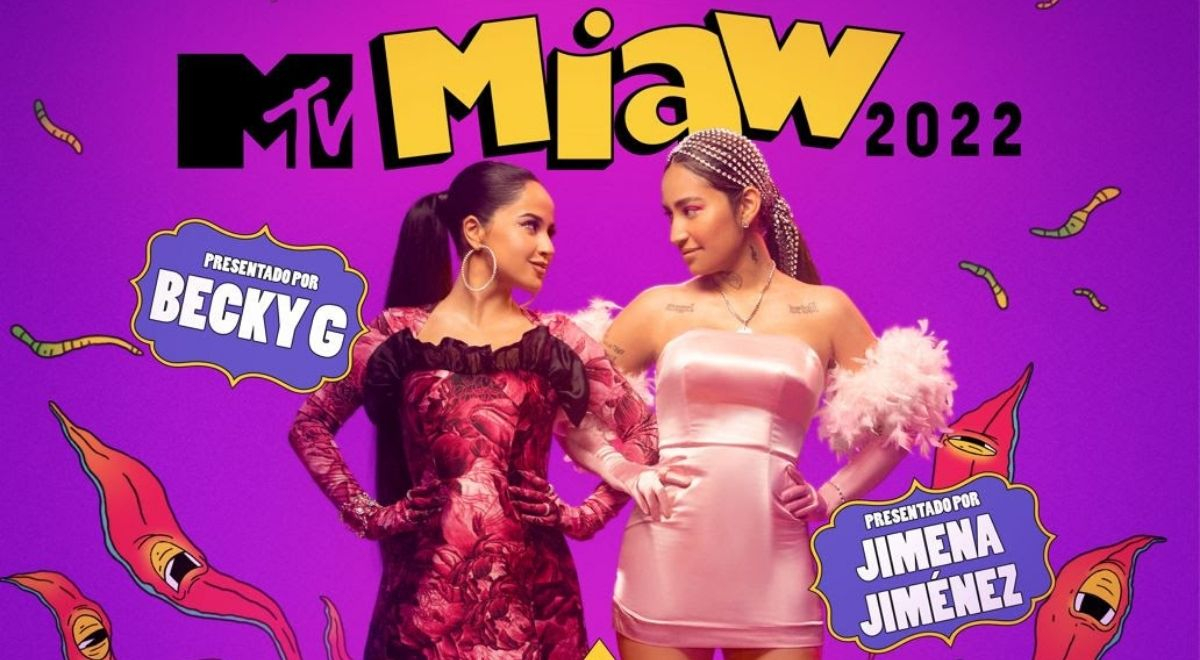 MTV Miaw 2022 conoce quiénes son los conductores de los premios El
