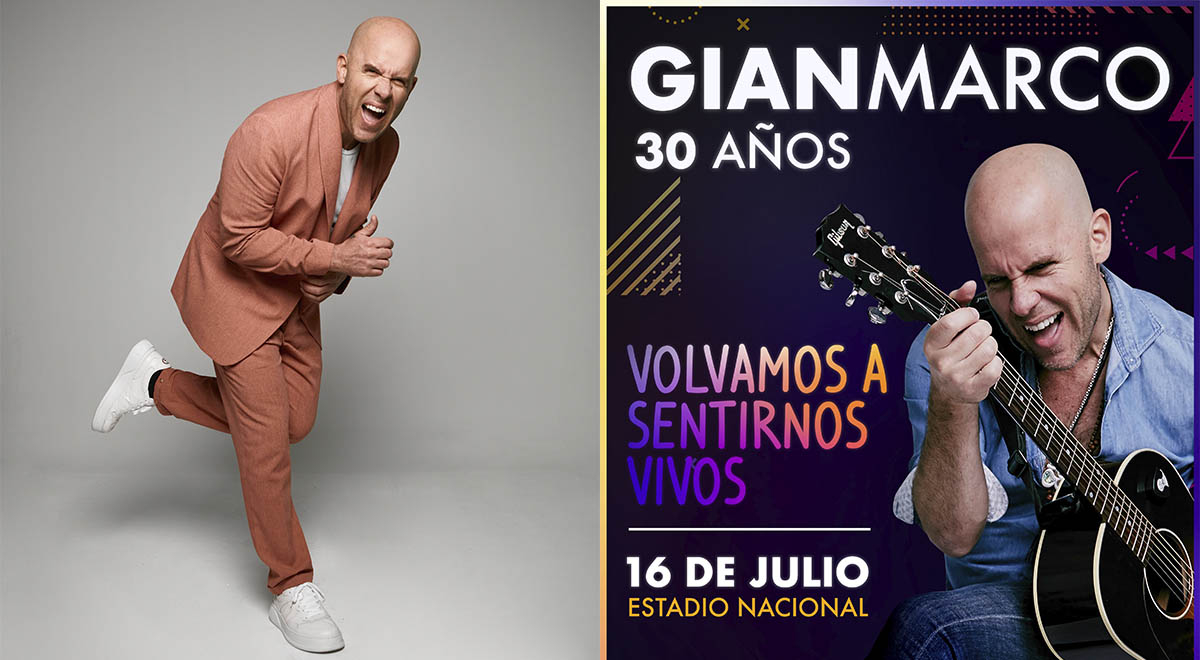 Gian Marco inicia los ensayos para su concierto 30 años, video El Popular