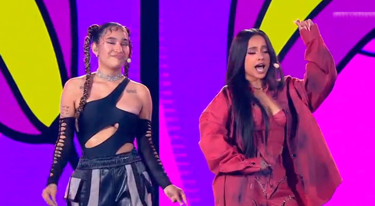MTV MIAW 2022 Becky G y Jimena Jimenez toman alcohol EN VIVO "Mi