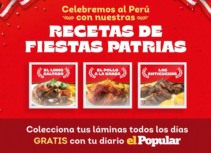 Minicolección: Recetas de fiestas patrias | El Popular