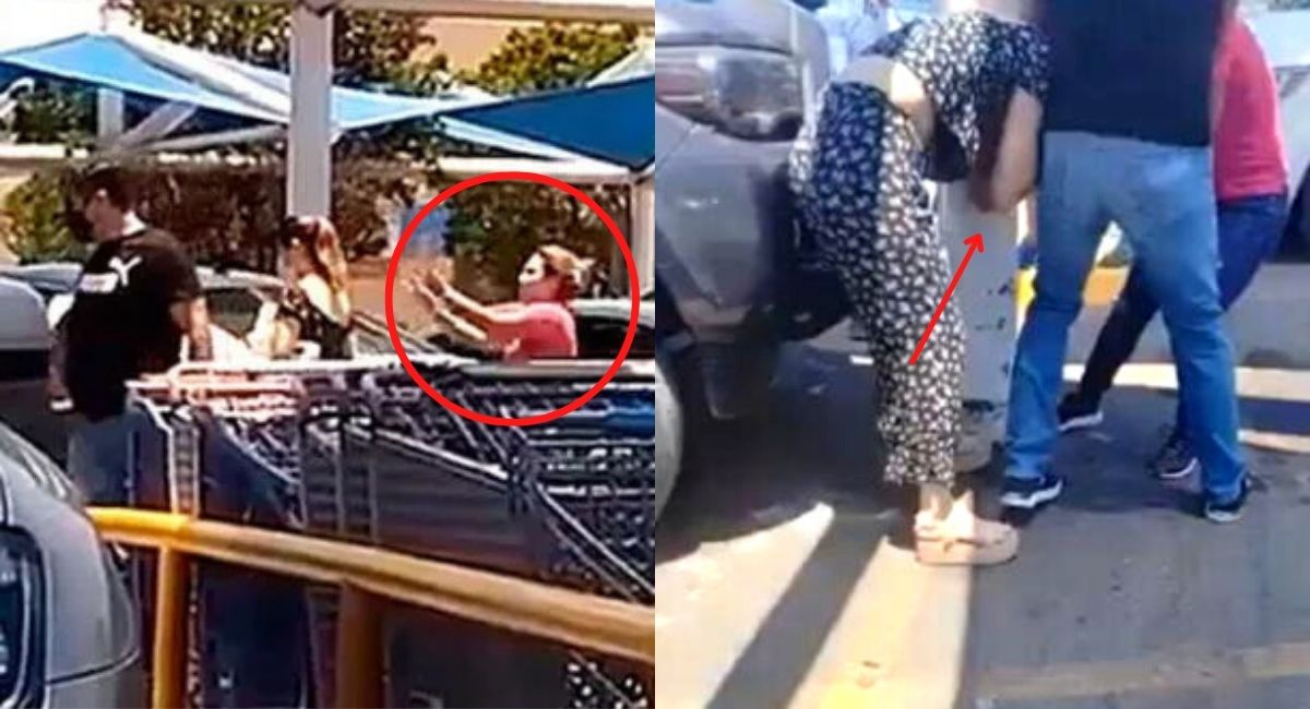 México Twitter video viral infidelidad Mujer encuentra a su esposo con su amante y desata