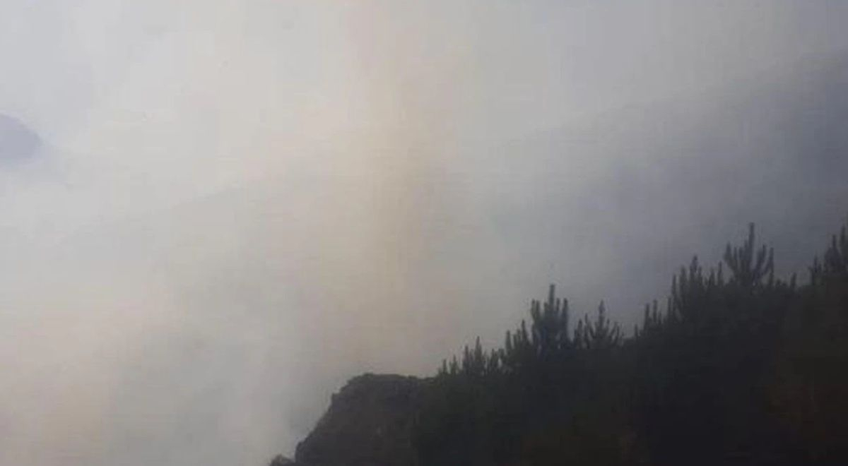 Áncash: reportan gran incendio forestal incontrolable en Huaraz | El ...