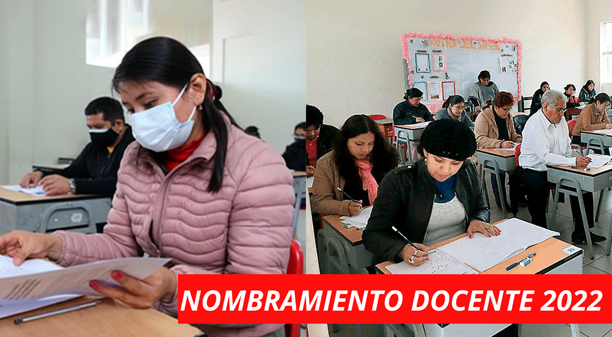 Nombramiento Docente 2022 Mira El Cronograma Completo Y Cuántas Plazas