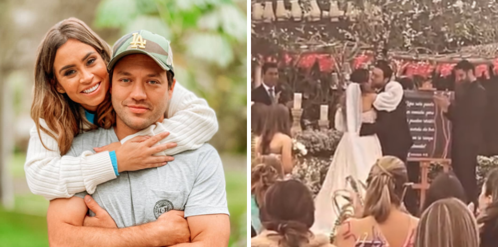 Ethel Pozo Y Julián Alexander En Instagram El Momento Exacto Del Beso Que Selló Su Boda Video