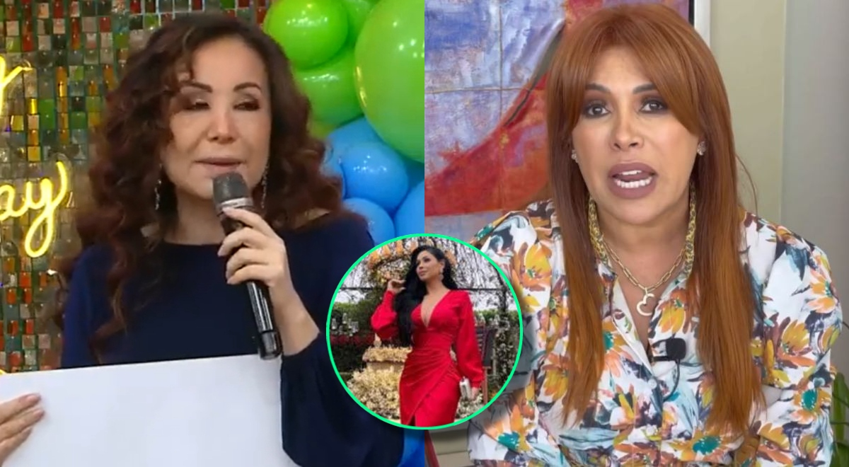 Magaly Medina Janet Barboza la llama huachafa por Pamela Franco EN VIVO Cómo va a hablar