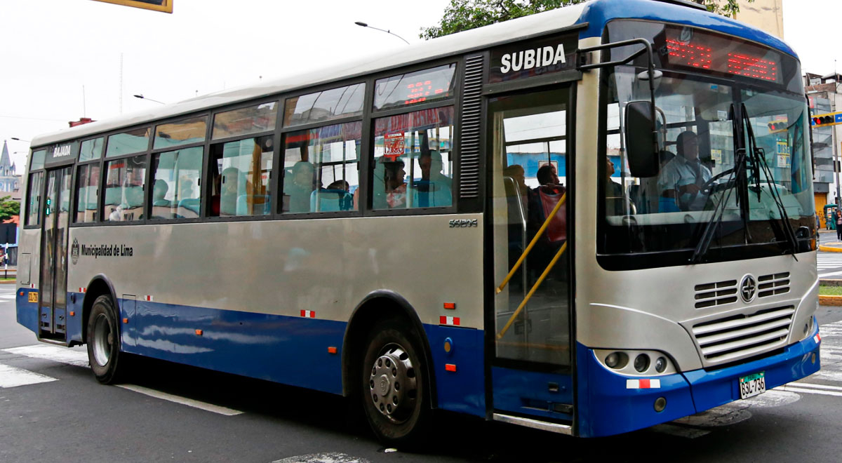 Azul Bus 'Cole bus' del Corredor Azul en Rímac: lanzan servicio para que ...