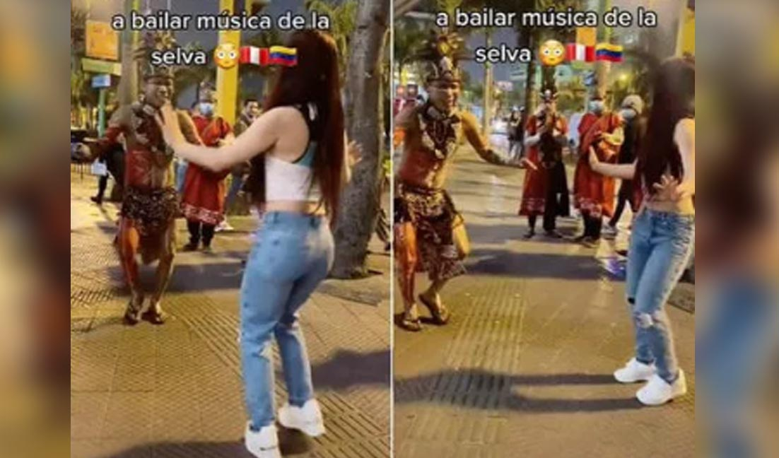 Tiktok Viral Perú Venezolana Aprende A Bailar Música De La Selva Y Se Roba El Show Con