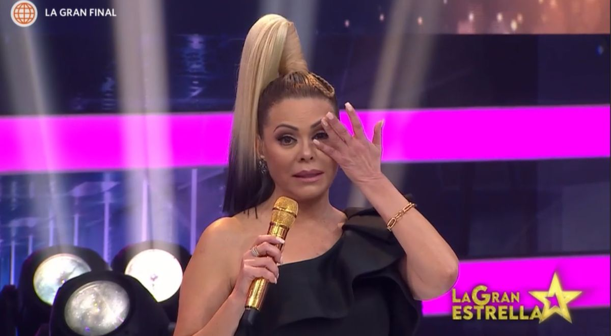 La Gran Estrella Gisela Valcárcel Se Quiebra En Vivo En La Gran Final Video El Popular 0147