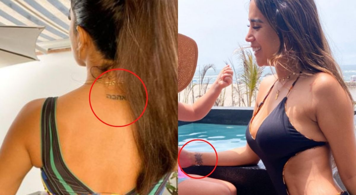Melissa Paredes Cu ntos Tatuajes Tiene Y C mo Lucen Anthony Aranda 