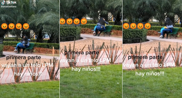 Tiktok viral Perú: pareja es captada en íntima escena en parque y