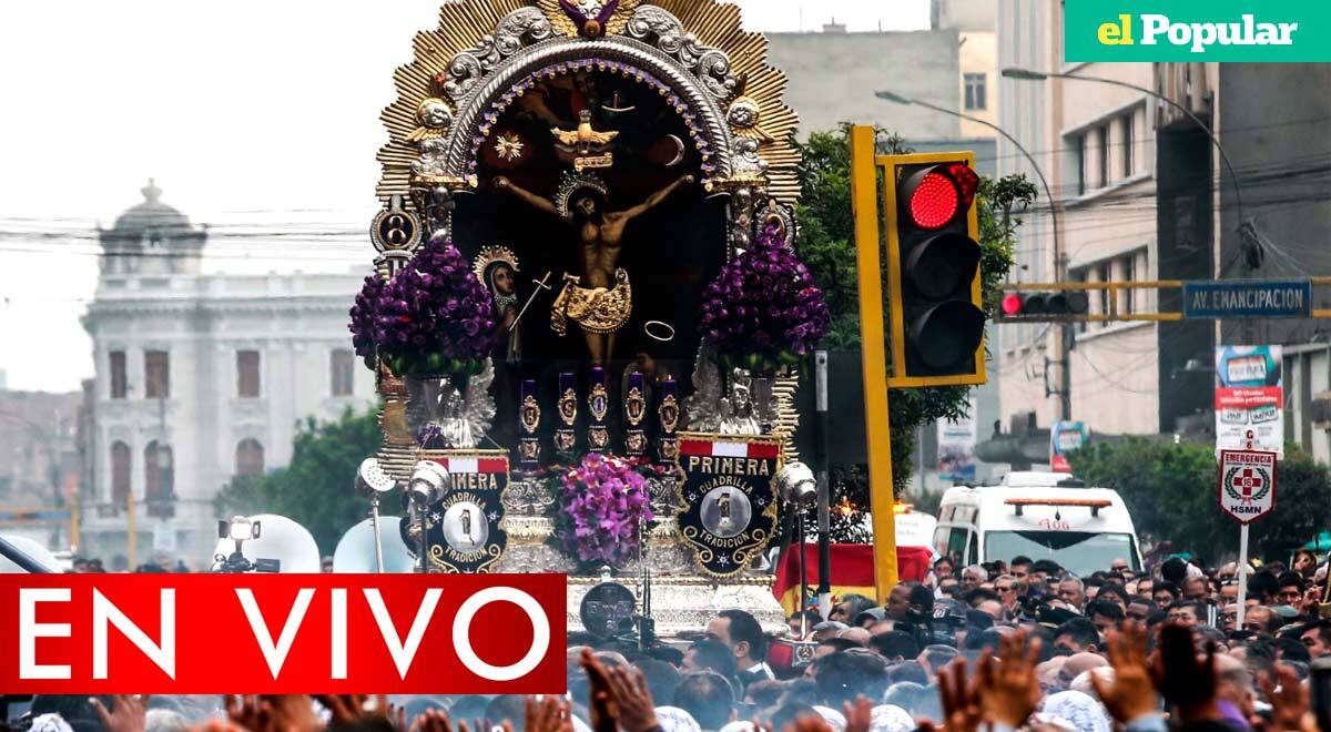 Señor De Los Milagros Recorrido 2022 En Vivo últimas Noticias De La Primera Procesión Presencial 8442