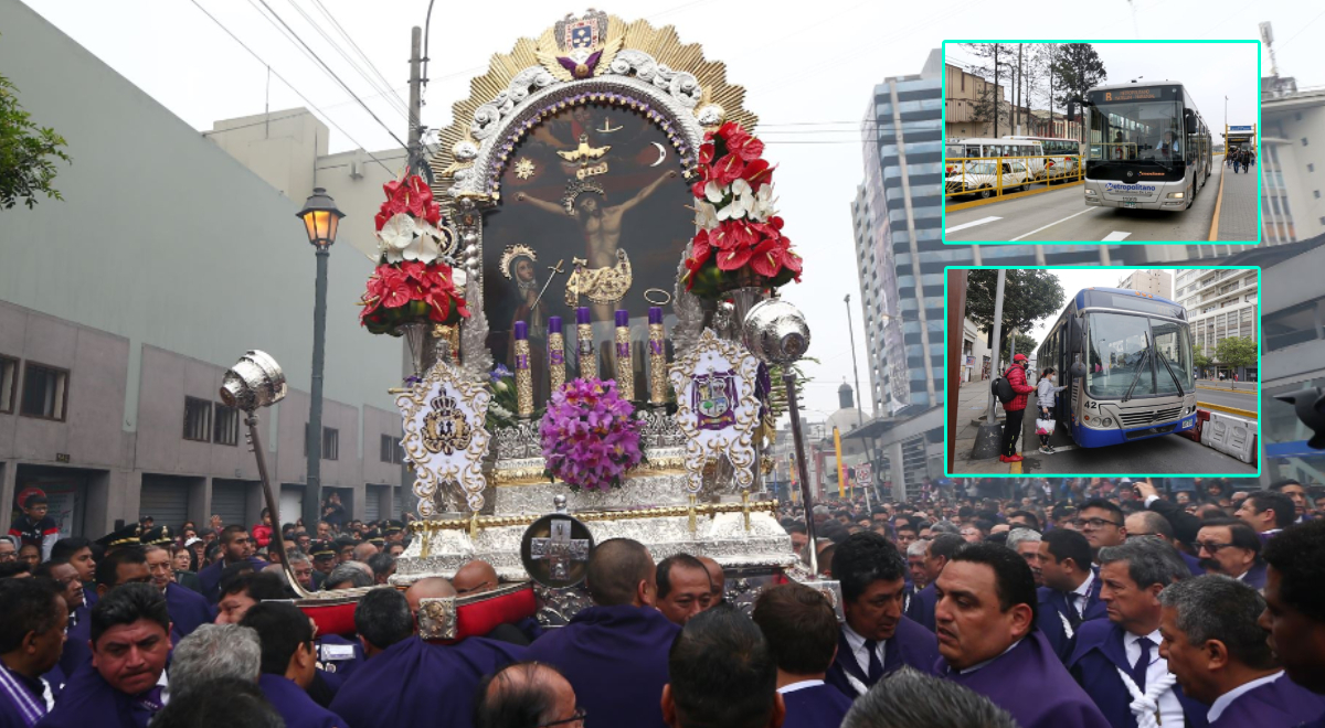 Señor De Los Milagros 2022 Cuál Es El Plan De Desvío Del Transporte Público Por La Procesión De