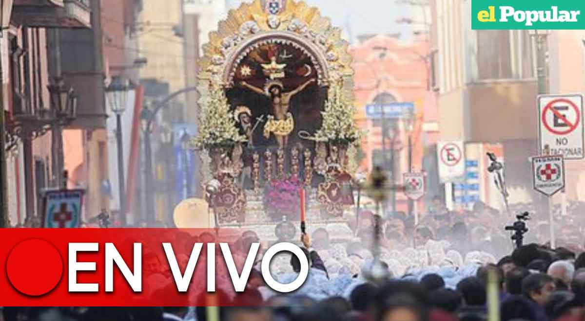 Señor De Los Milagros En Vivo Segundo Recorrido Hoy Martes 18 De ...