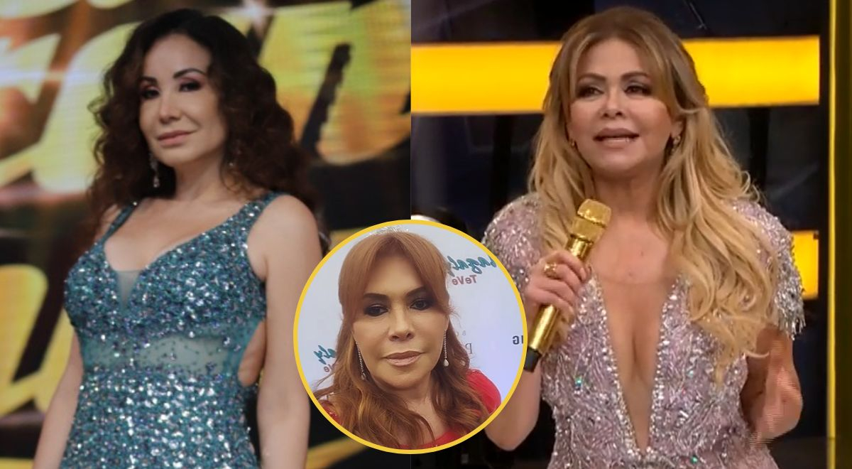 El Gran Show Janet Barboza Saca Chispas A Magaly Medina Gisela Valc Rcel Eres La Nica Reina