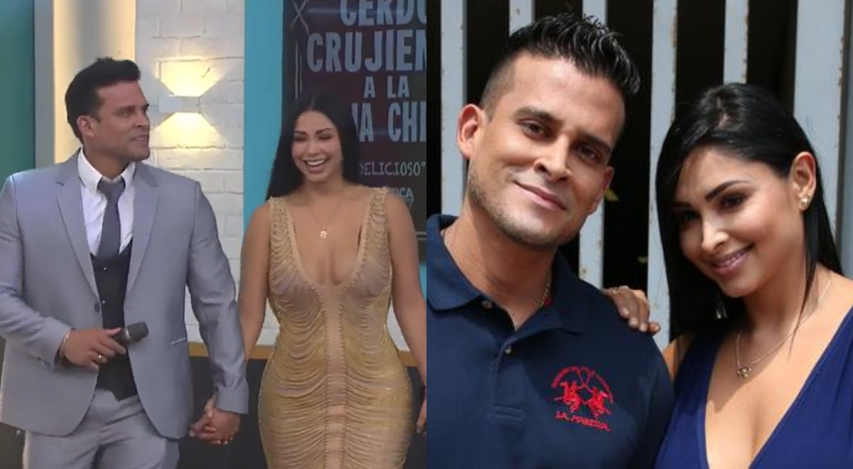 Christian Domínguez Y Pamela Franco Llegaron A Los Tres Años América Hoy Los Recibe En Alfombra 