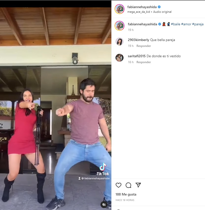 Mario Rangel Fabianne Hiyashida en TikTok: 'preocupada' porque su esposo Mario ...